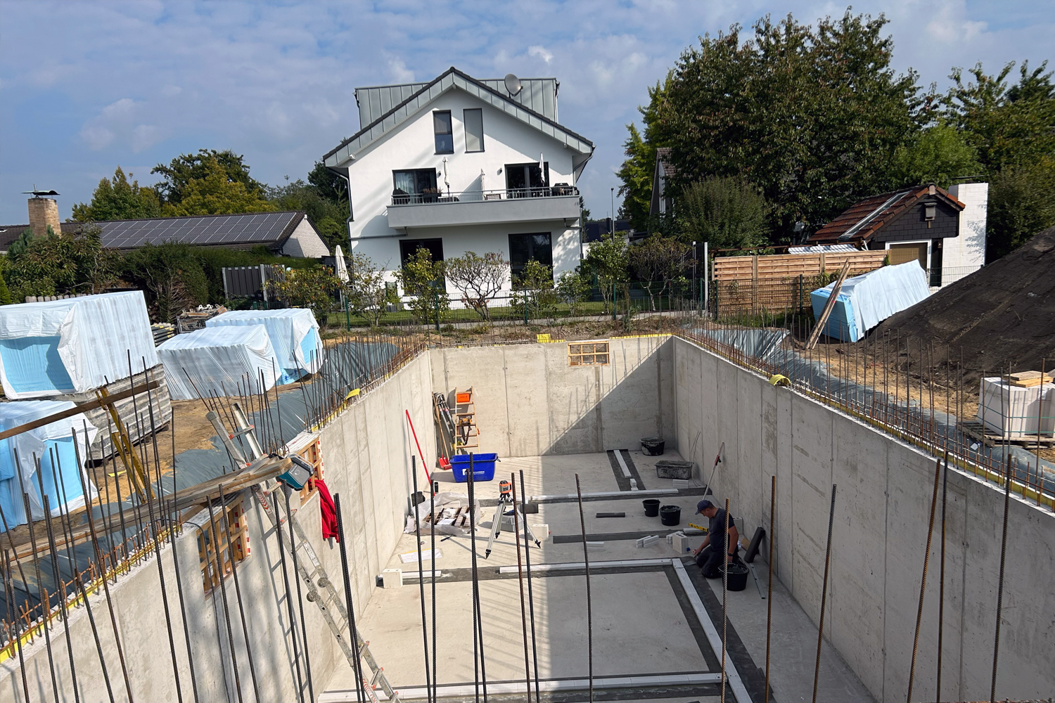 NW-Rohbau - Neubau eines Betonkellers