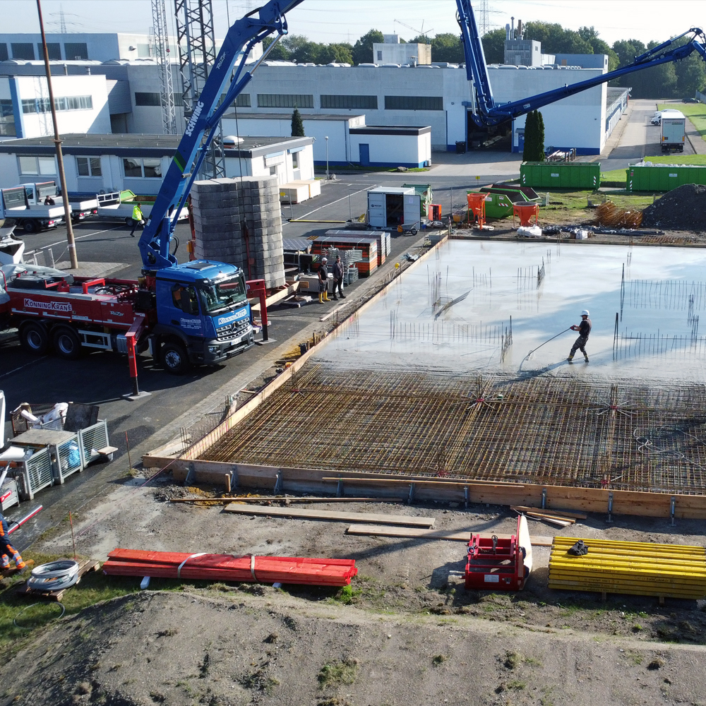 Nw Rohbau - Neubau eines Bürogebäudes