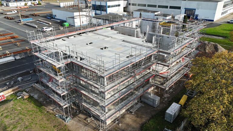 N+W Rohbau - Neubau eines Bürogebäudes